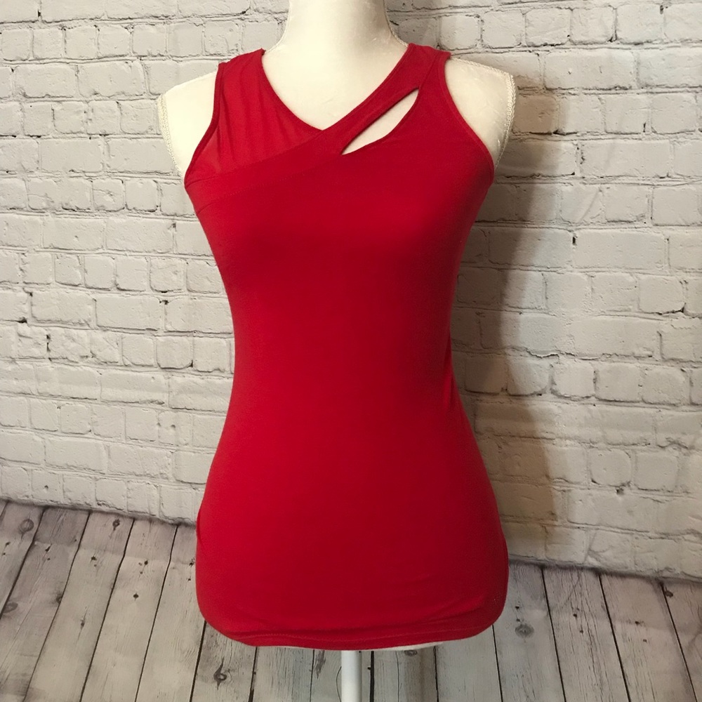 Women’s Armani exchange cut out tank